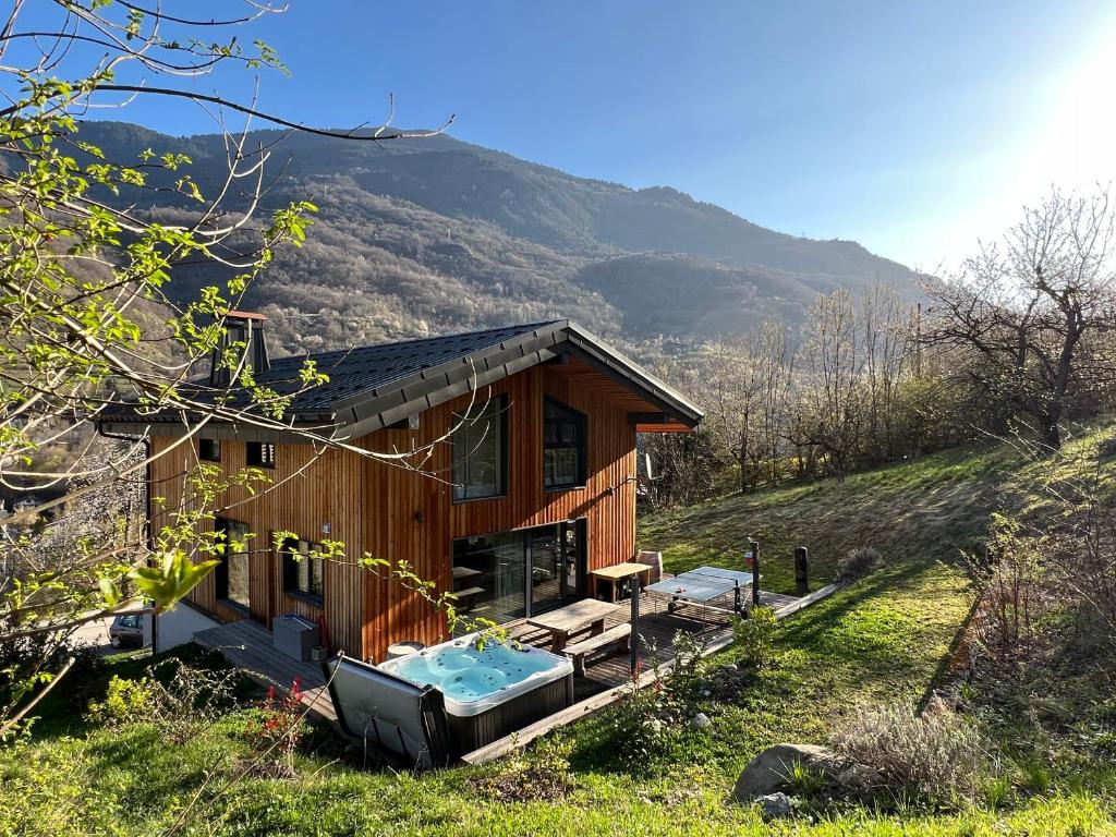 Chalet Les 3 marmottes, 12 personnes, jacuzzi - 3