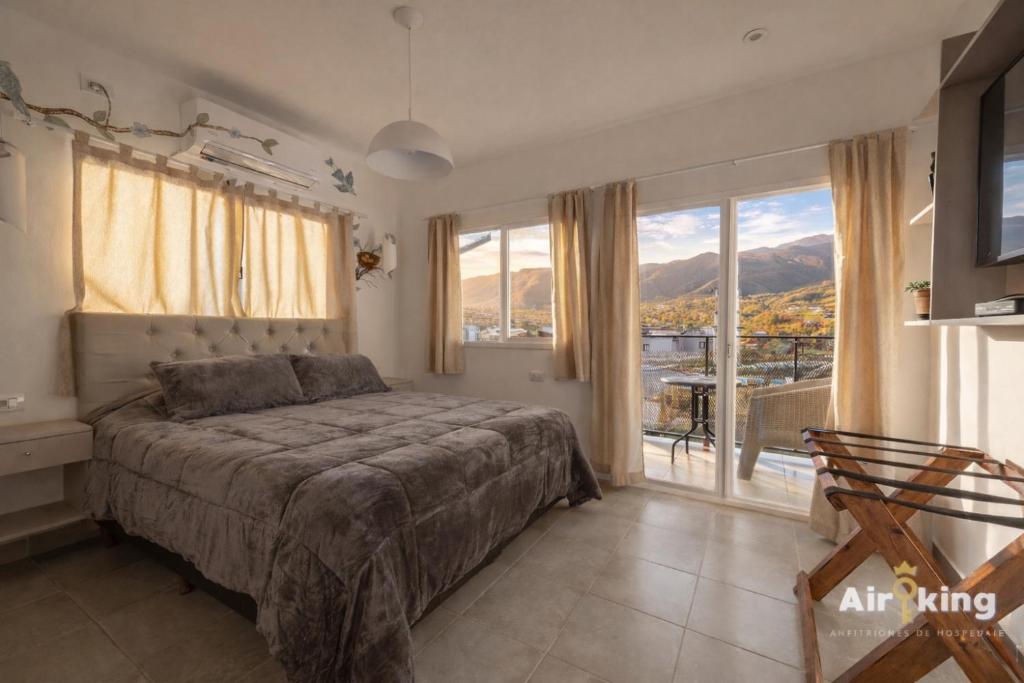 Suites Amplias y Comfortables - Con Balcon, Parquizado, Asador y Pileta - 3