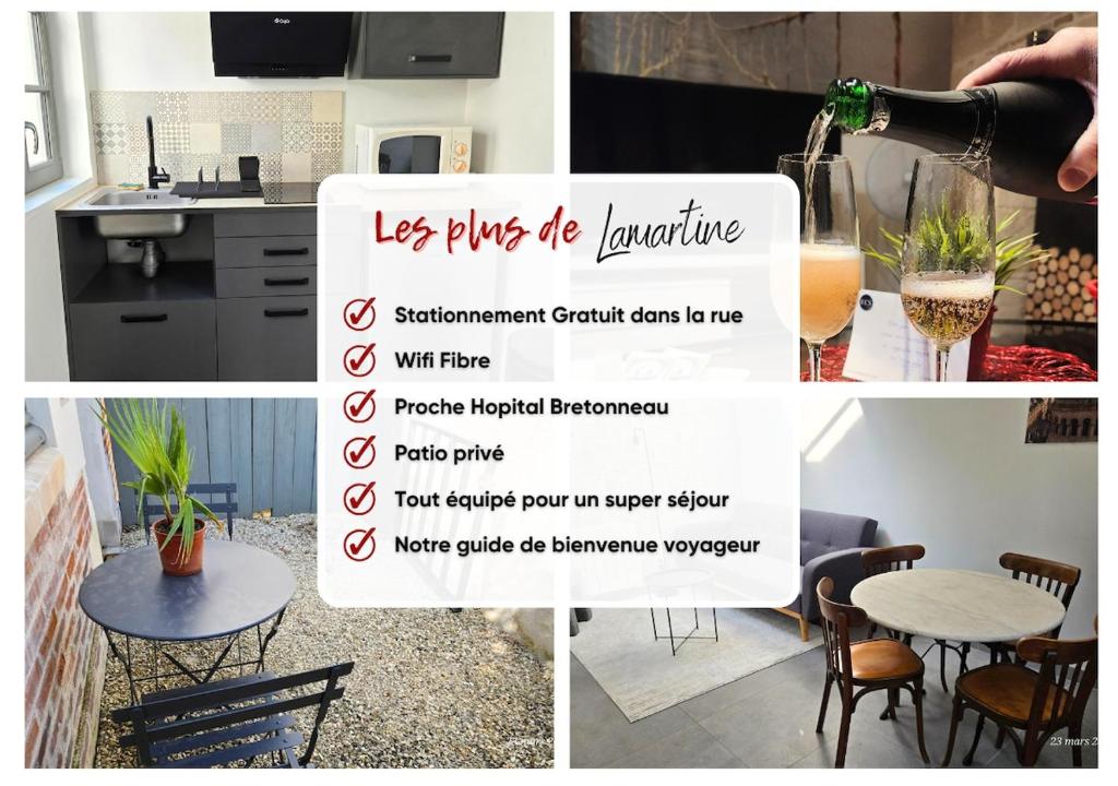 Lamartine - Charmant duplex proche CHU Bretonneau - 3