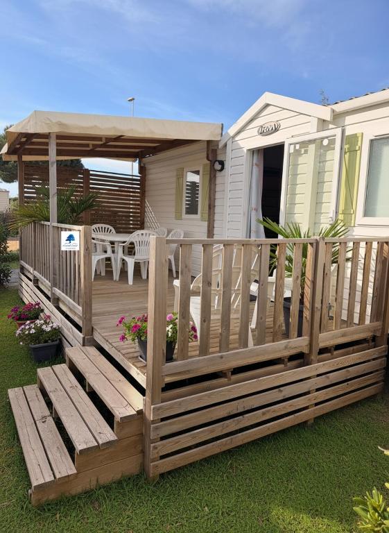 Mobilhome Sea & Sun - Camping avec piscine à Port-la-Nouvelle - 1