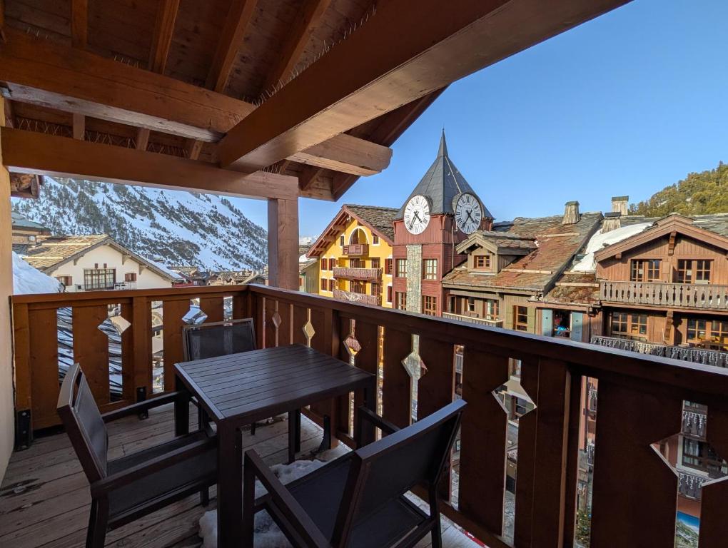 Spacieux duplex 6 personnes Prince des Cimes avec cheminée Ski-in Ski-out - 3