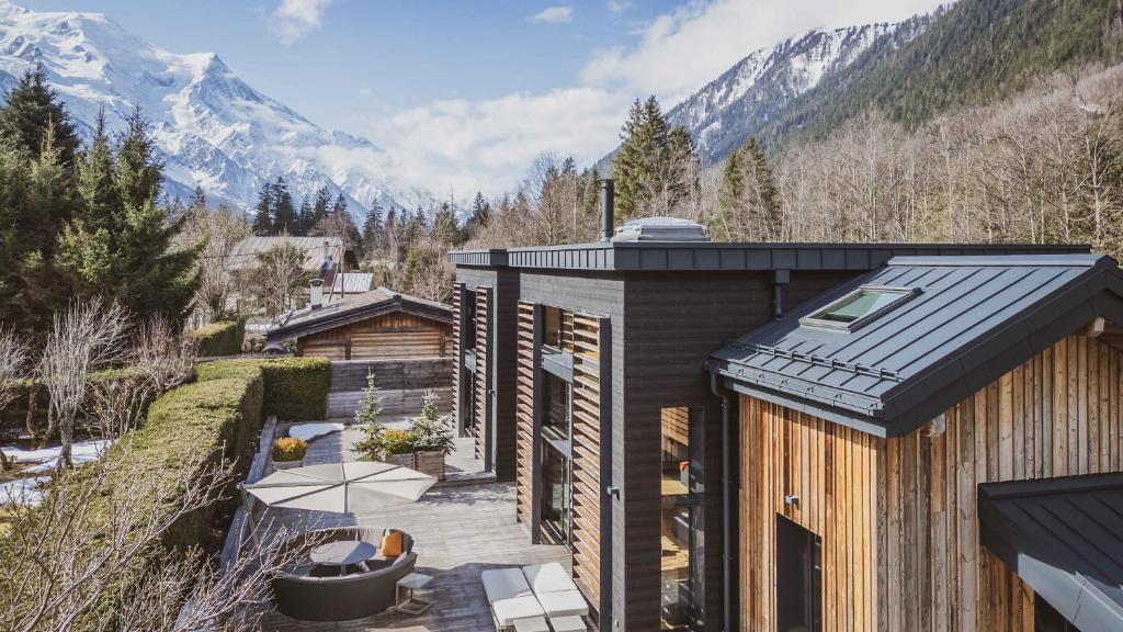 Chalet contemporain vue montagne - 2