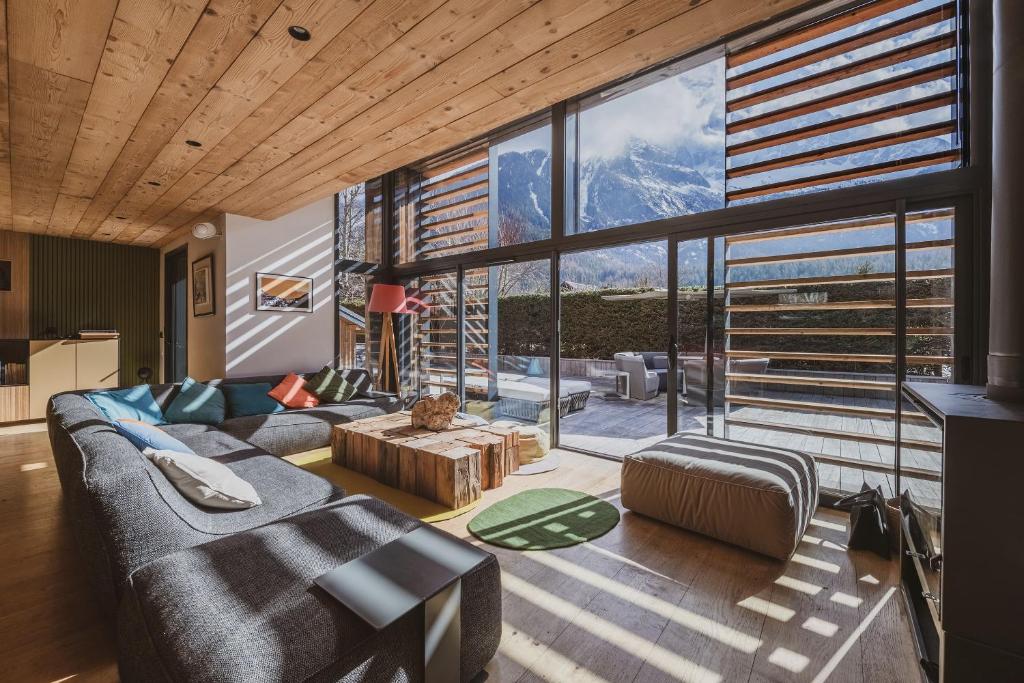 Chalet contemporain vue montagne - 4