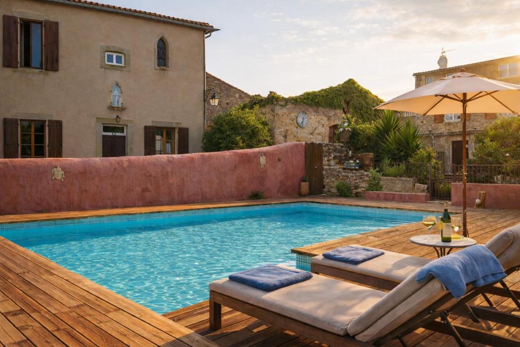 Domaine du Prieuré avec Piscine Ancien Couvent & Presbytère - 2