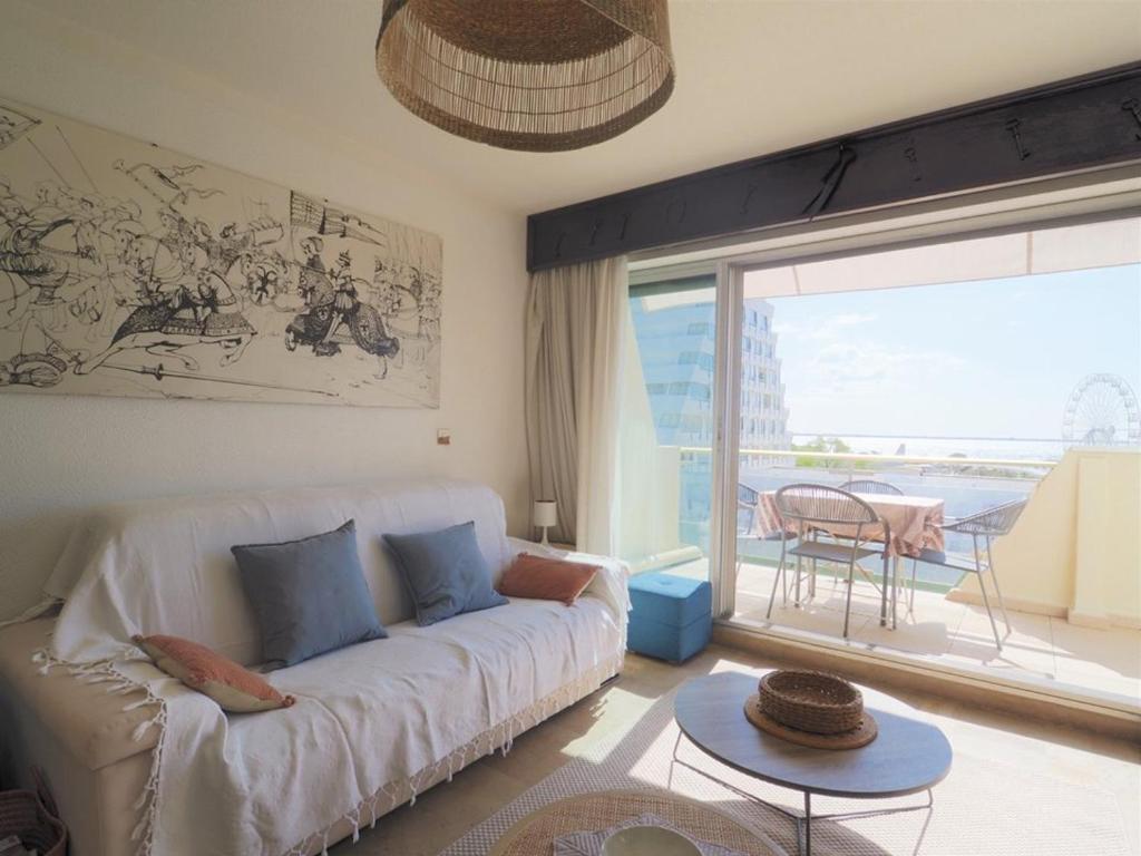 Appartement vue mer, clim, parking - 6 pers. - FR-1-874-6 - 1