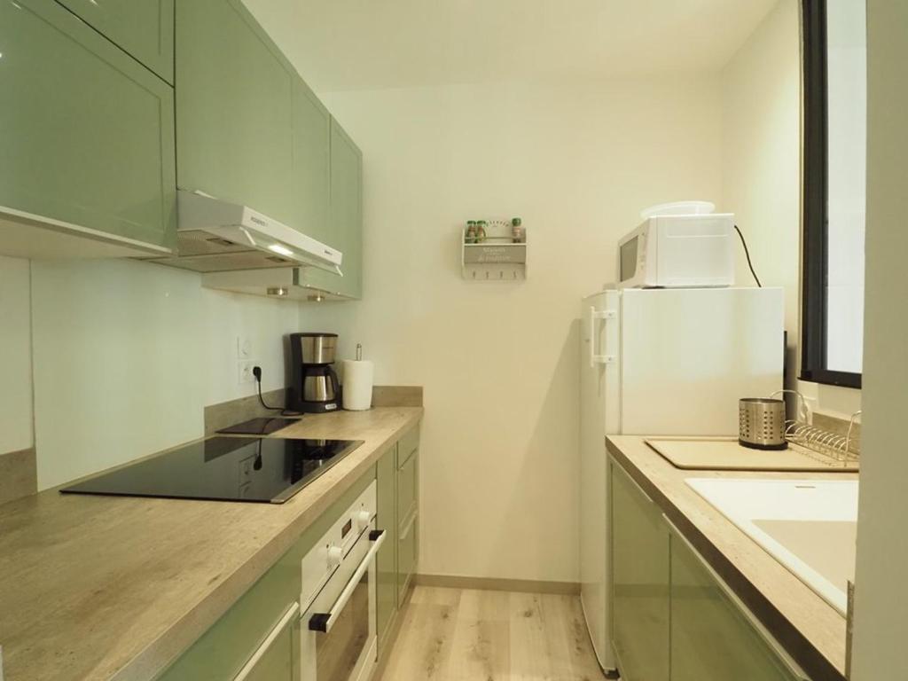 Appartement clim, parking - 4 pers, vue mer - FR-1-874-36 - 2