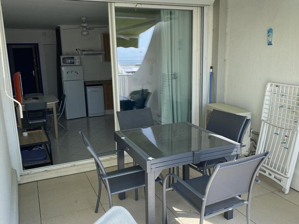 Studio vue mer, climatisation, parking - 4 pers. - FR-1-874-58 - 3