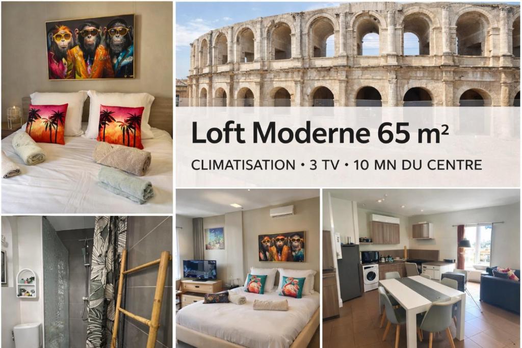 Loft Moderne rénové Clim Fibre 10 min centre à pied - 1