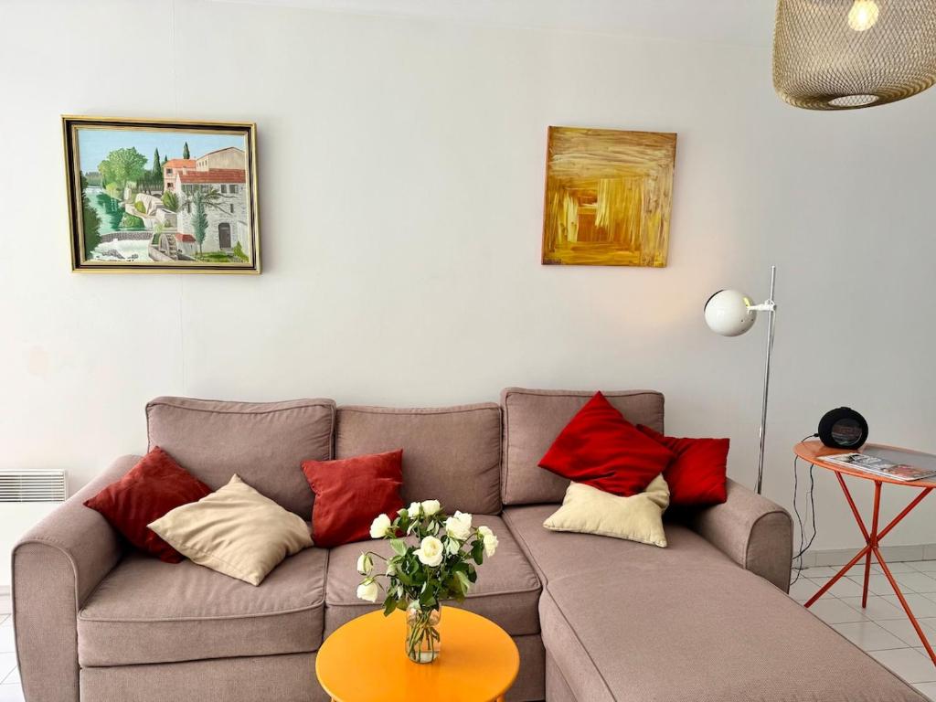 Vue mer, 2 chambres terrasse piscine et garage - 4