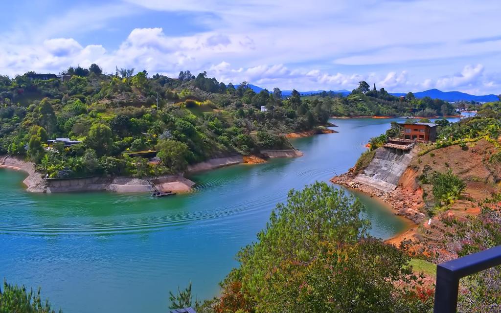 Vista de lujo al embalse guatape con Jacuzzi y Cerca a la piedra del peñol - 3