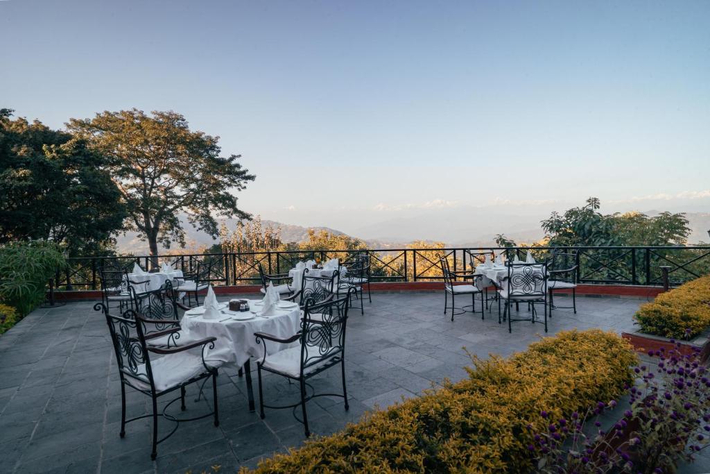 ドゥリケル マウンテン リゾート プライベート リミテッド (Dhulikhel Mountain Resort Private Limited) バルコニー/テラス