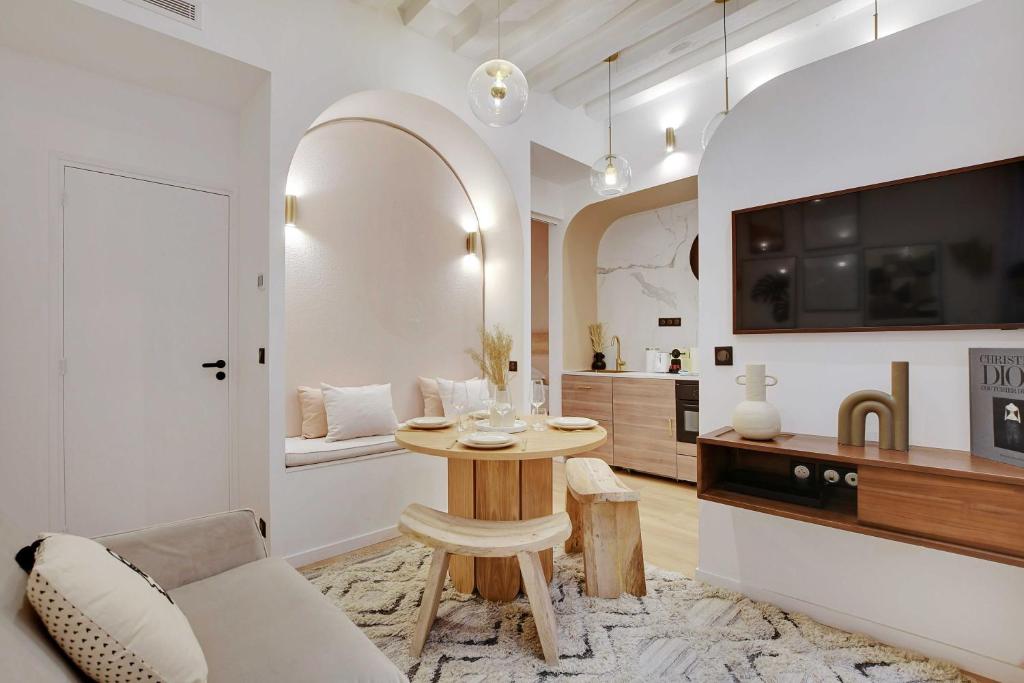 Charming apartment - 1BR 4P - AC - Marais - 1
