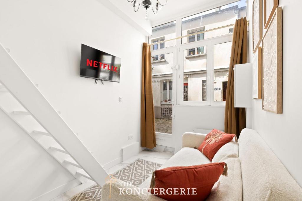 Elegant studio avec mezzanine - 4