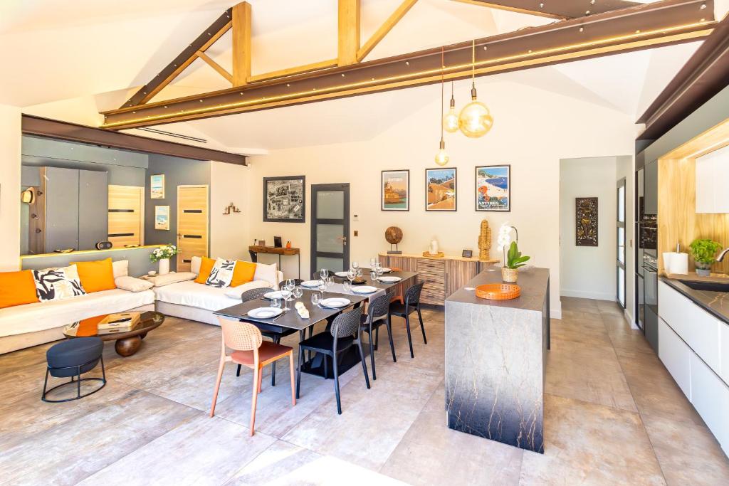 Villa piscine, plages à pied, 4 suites - Antibes - 3