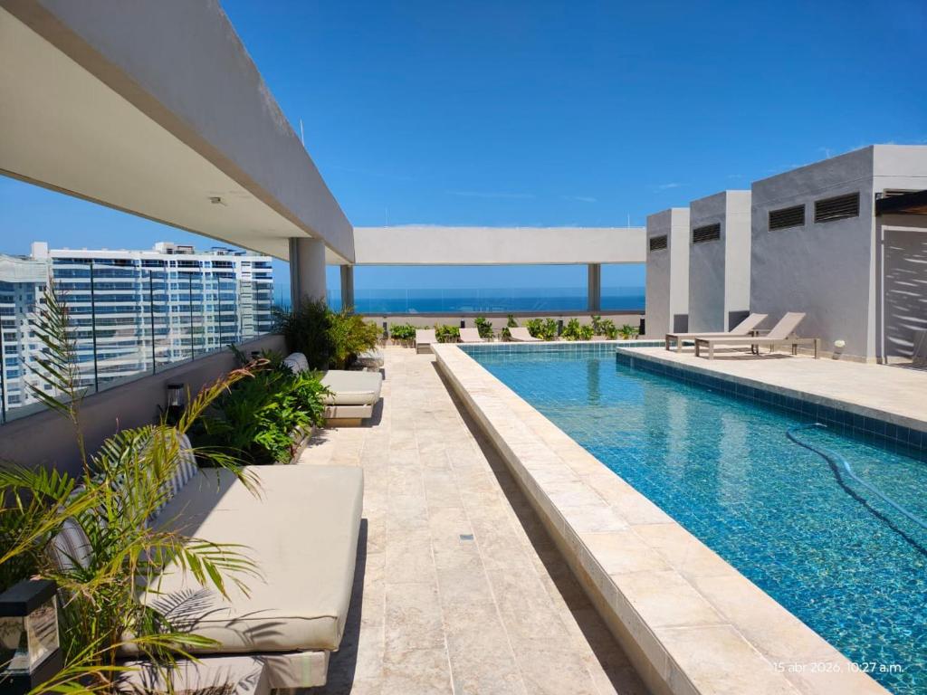 Apartamento Nuevo en Reserva del Mar 2 con Balcón y Piscina, Rodadero Sur, Santa Marta - 5