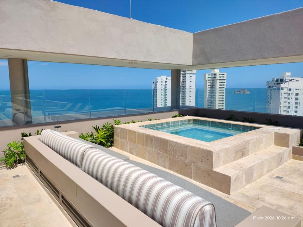 Apartamento Nuevo en Reserva del Mar 2 con Balcón y Piscina, Rodadero Sur, Santa Marta - 1