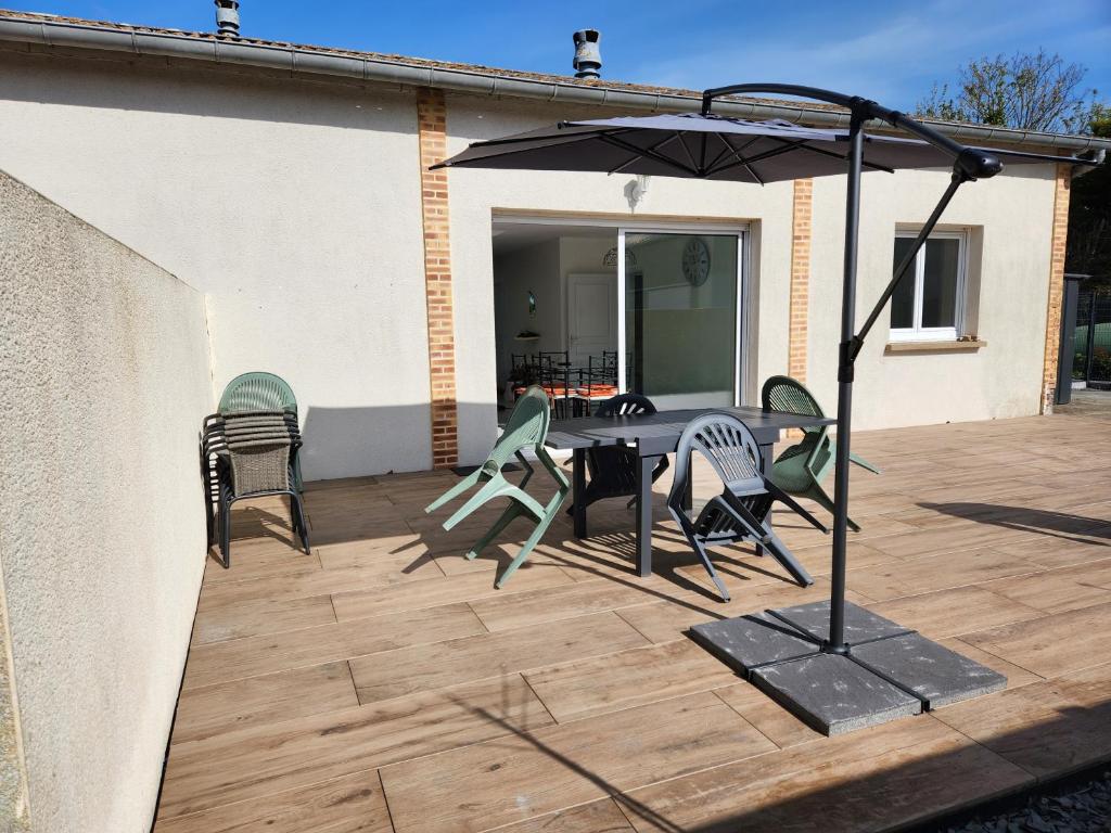 Maison plain pied a 10 mn de la plage en campagne - 1