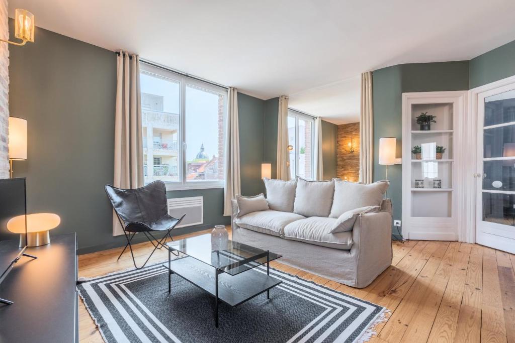 Charming 2 bedroom apartment - Old Lille - 1
