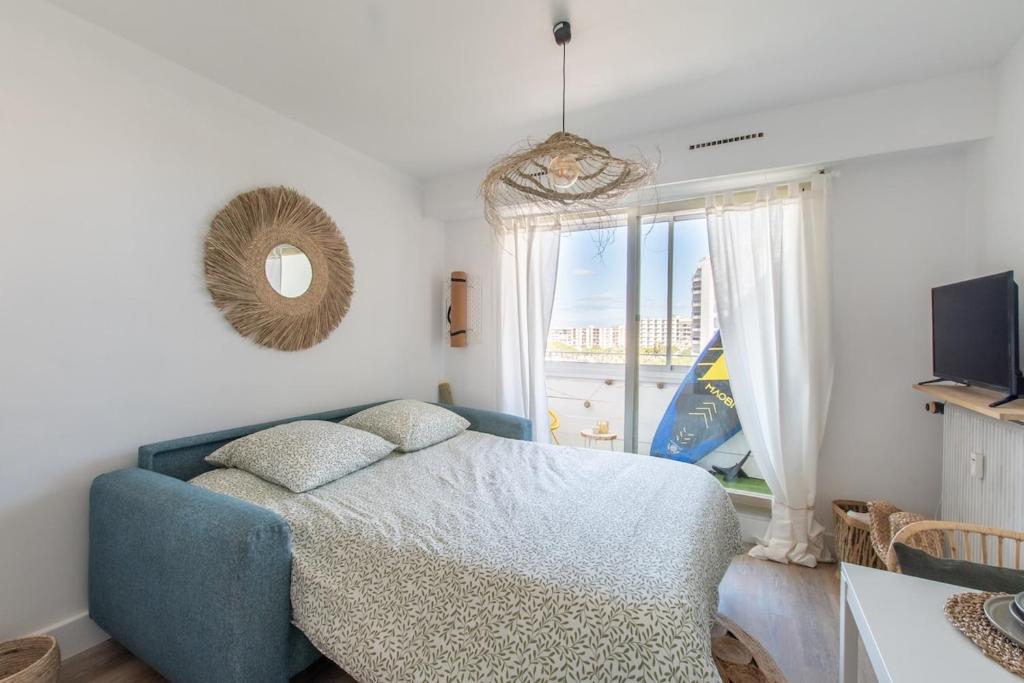 Surf Yoga- studio lumineux Vue Port proche plage - 5