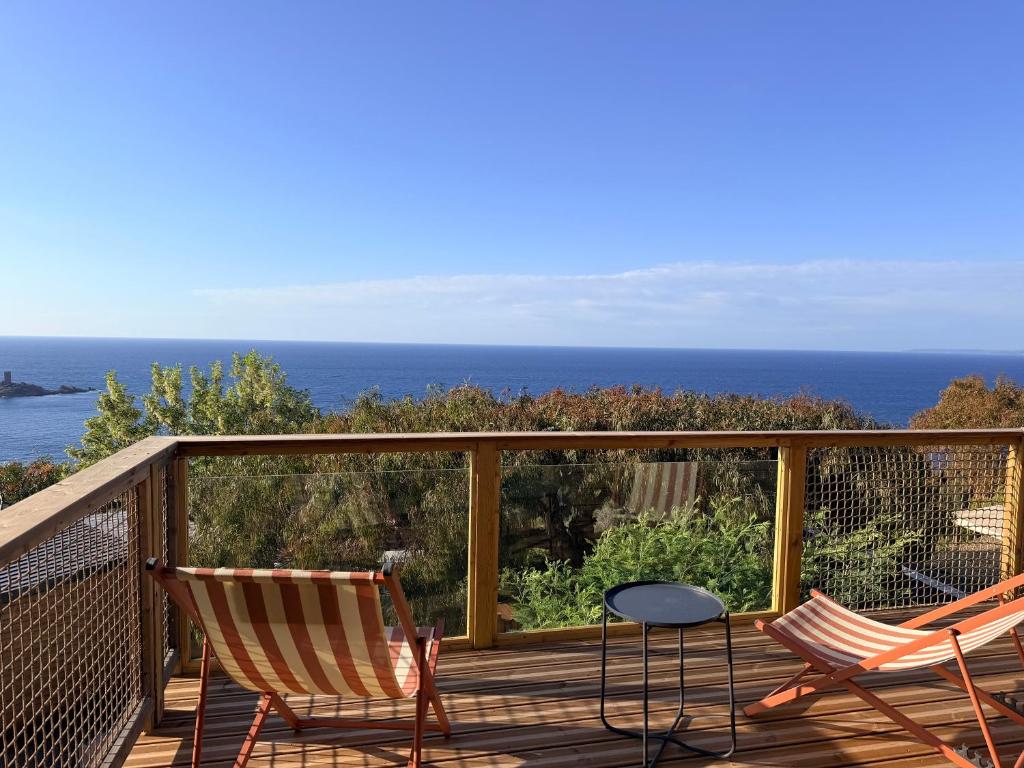 Bungalow vue mer panoramique terrasse - 1