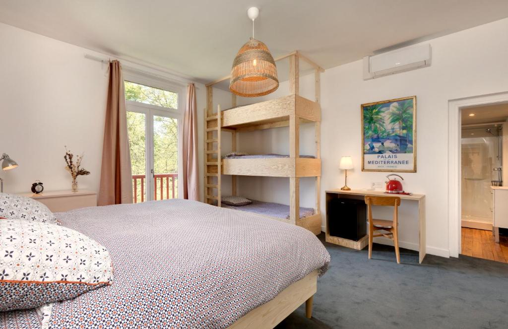 Chambres de charme avec piscine - Le Monde de Charlie - Proche Vichy - 5