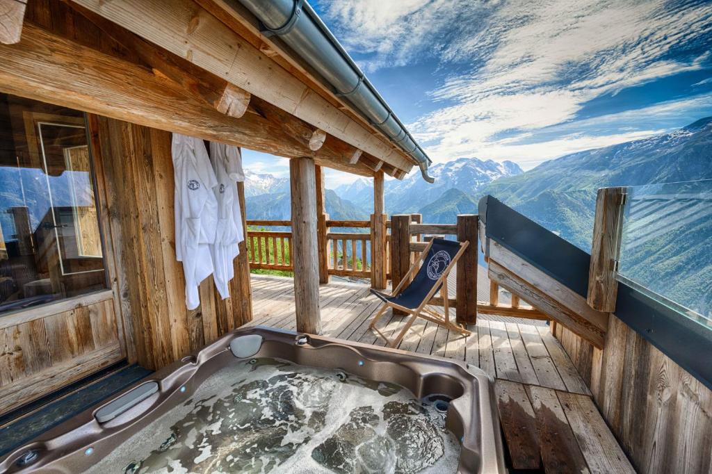 Chalet Le Perchoir, Spa, Sauna, sur les pistes - 4