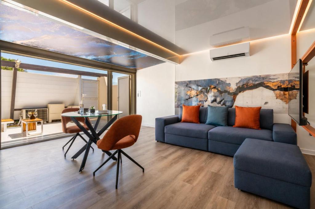 Villa Blue Beach - terrasse - parking - plage - Village Naturiste - 5