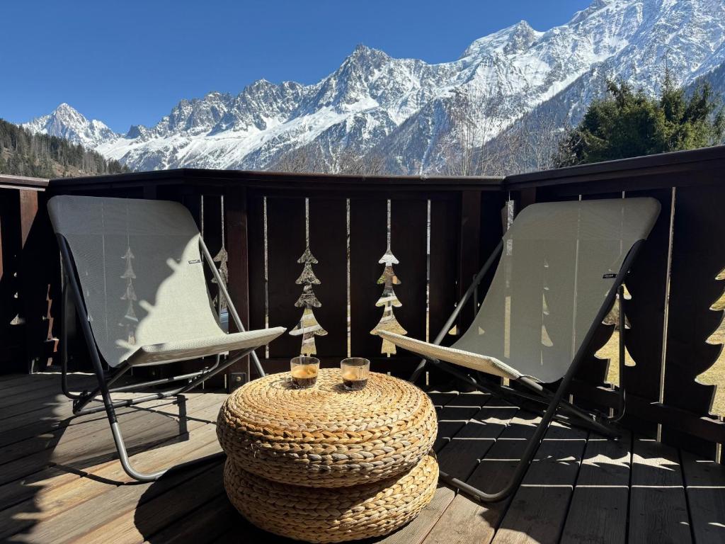 Lyret - Moderne 2CH 2SDB Vue MtBlanc 250m Remontee - 2