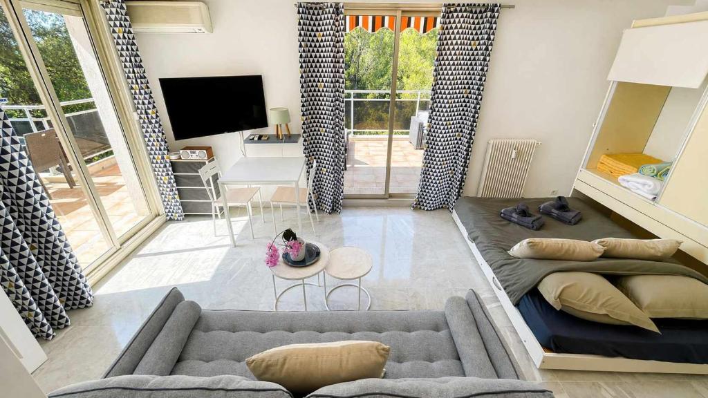 Le Baudelaire - Studio grande terrasse vue mer - 3