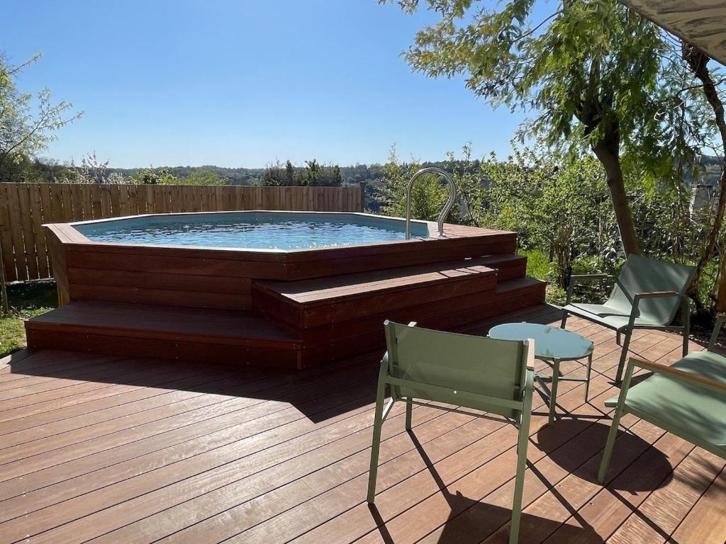 Maison Anémone avec piscine privée à Sarlat - 3