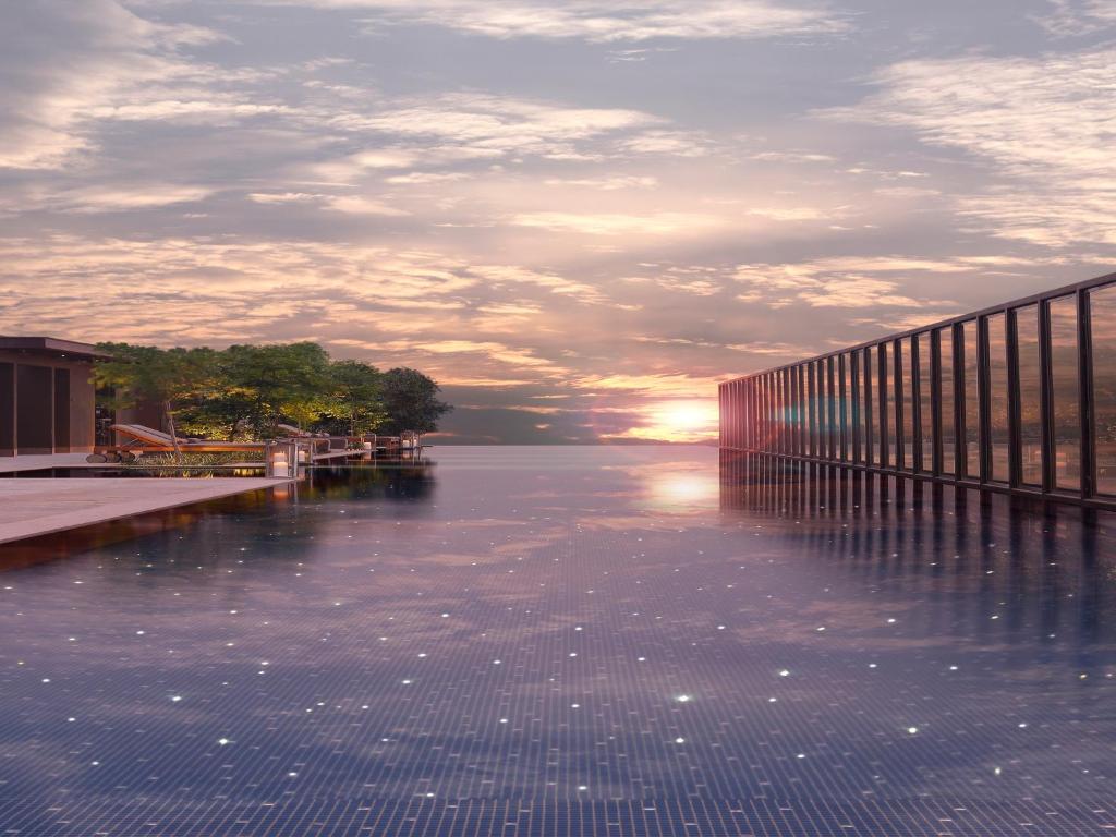 Swimming pool, Roseate House New Delhi in New Delhi