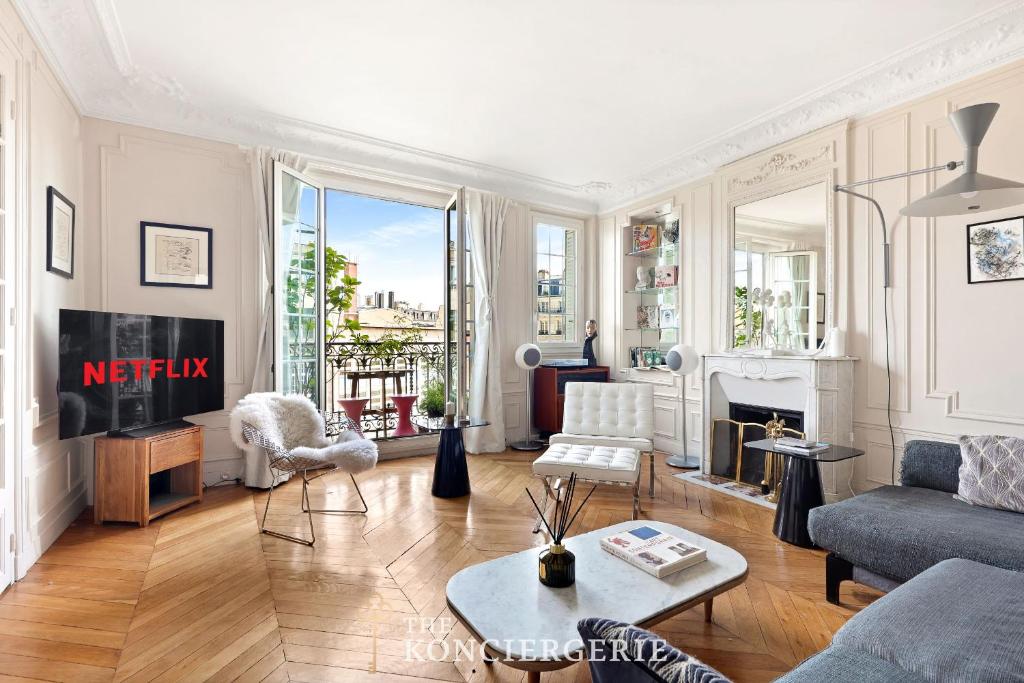 Elegance haussmannienne 3 chambres avec balcon - Auteuil - 3