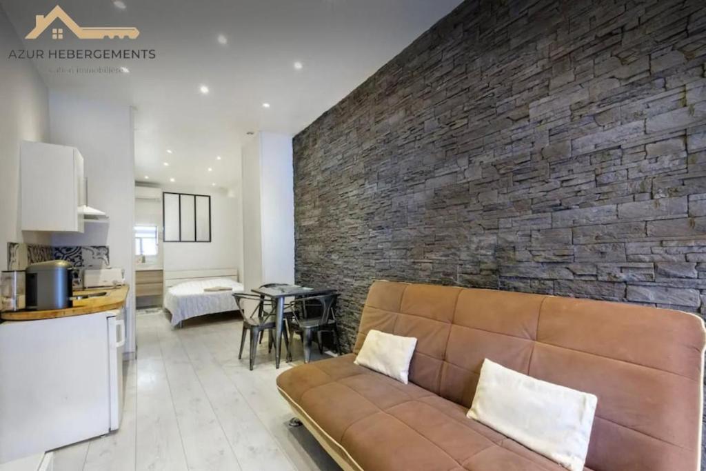 Nice Walesa studio 4 personnes proche port - 1
