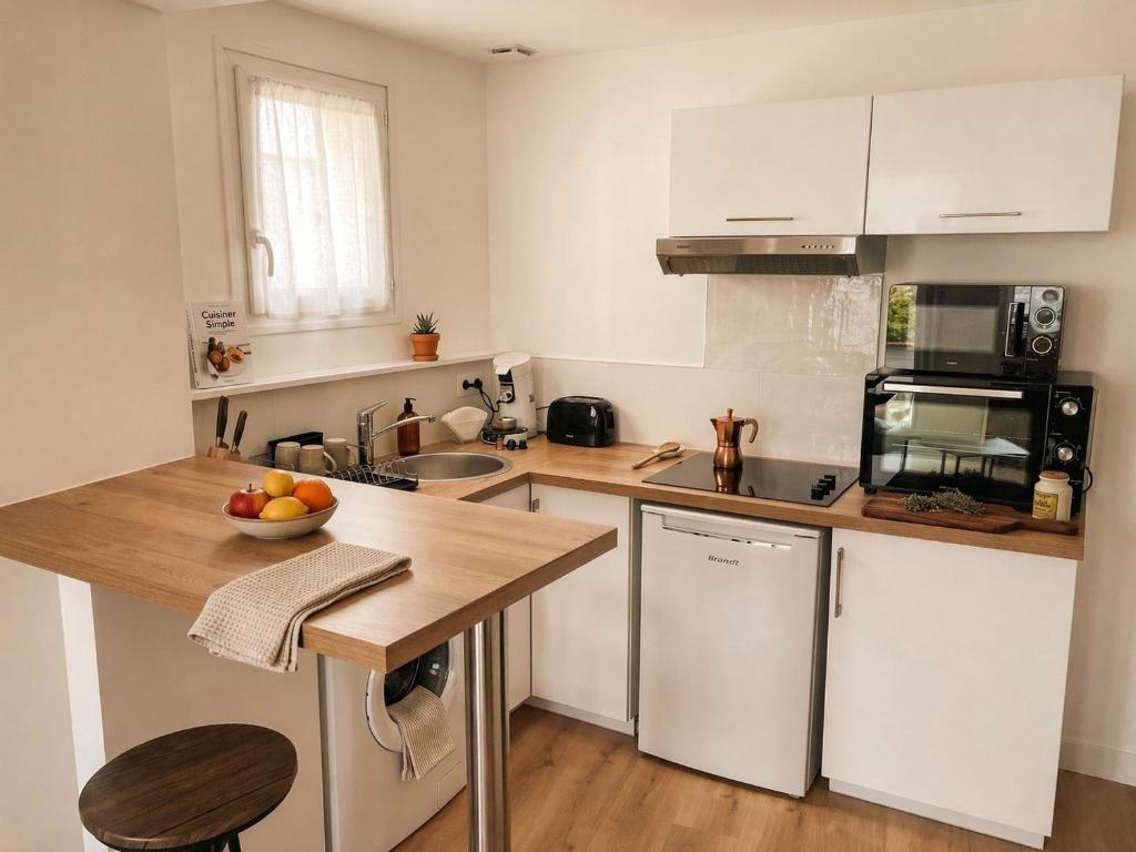 TERRA Studio cosy et calme proche du centre avec parking TV et Wifi - 4