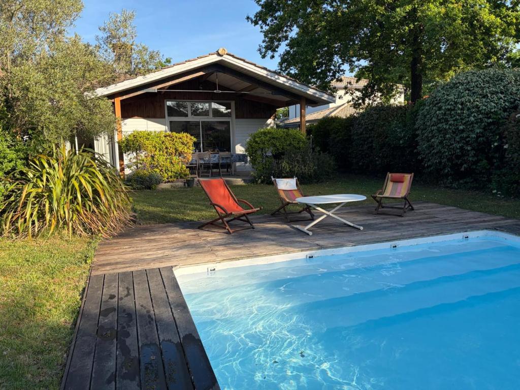 Villa Hortensia Pool AND Tranquility in Andernos Bassin - 2