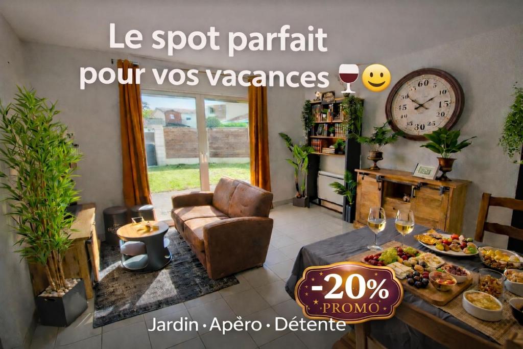 Maison 6 pers Biscarrosse lac jardin privé clos, proche plage lac, parking, wifi, tout confort, au calme, idéal famille, chien accepté, prix promo, vacances Landes nature océan à proximité - 1