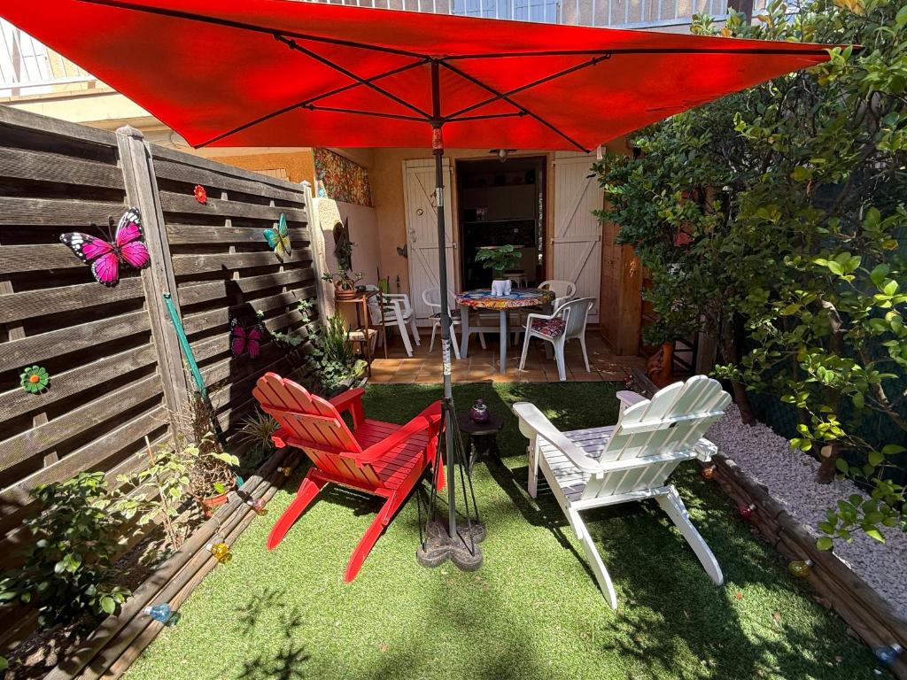joli appartement avec jardin - 2