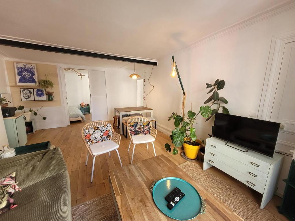 Apartement 2 Bedrooms - Village Jourdain - Buttes Chaumont - 4 pers - 1