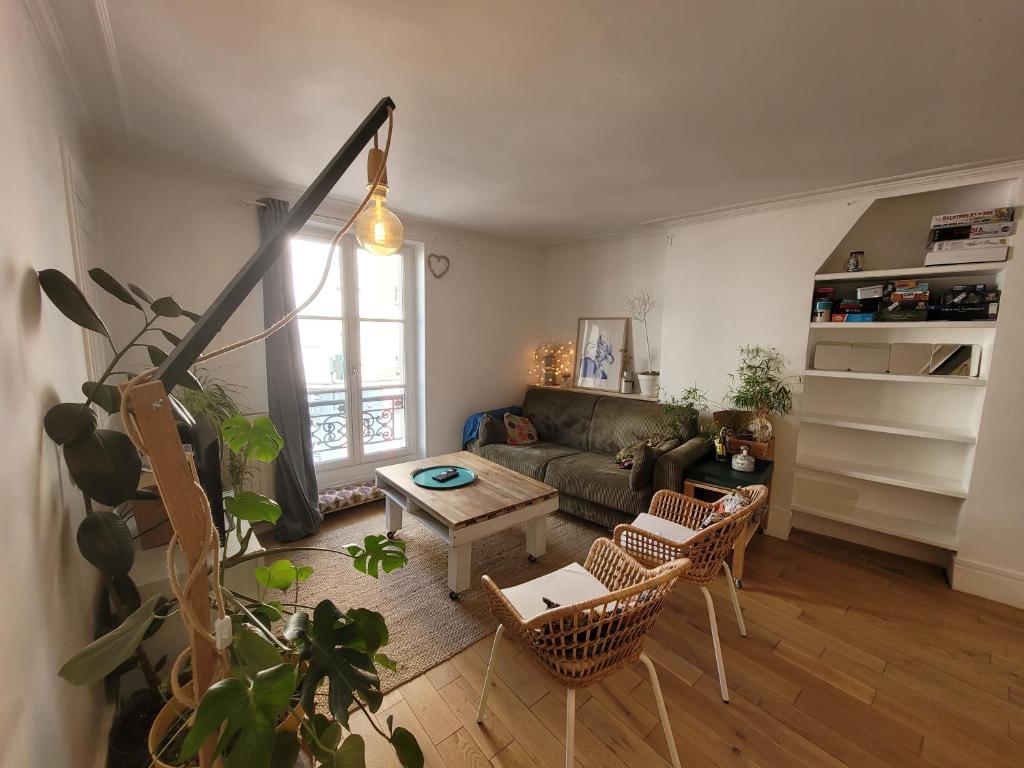 Apartement 2 Bedrooms - Village Jourdain - Buttes Chaumont - 4 pers - 2