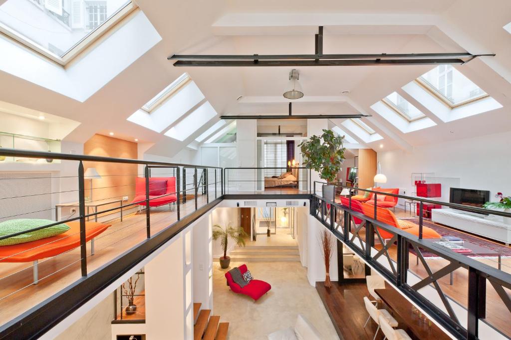 Large Luxury Loft with AC 3 to 4 Bedrooms Montorgueil Louvre - 2