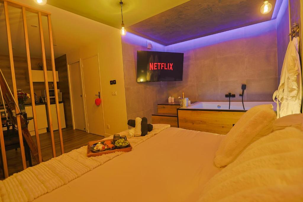 Ecrin des Alpes, Jacuzzi, Netflix, Ambiance chalet - 5