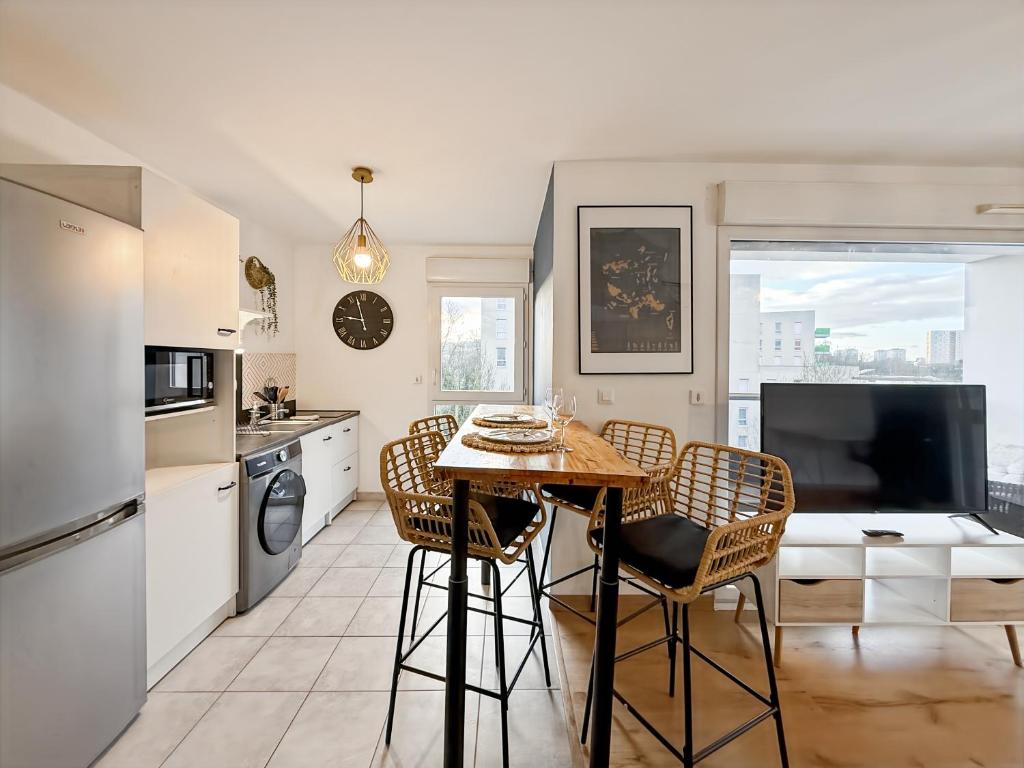 L'Onyx - Balcon & Garage Privé - Spacieux & Coeur de Rennes - 5