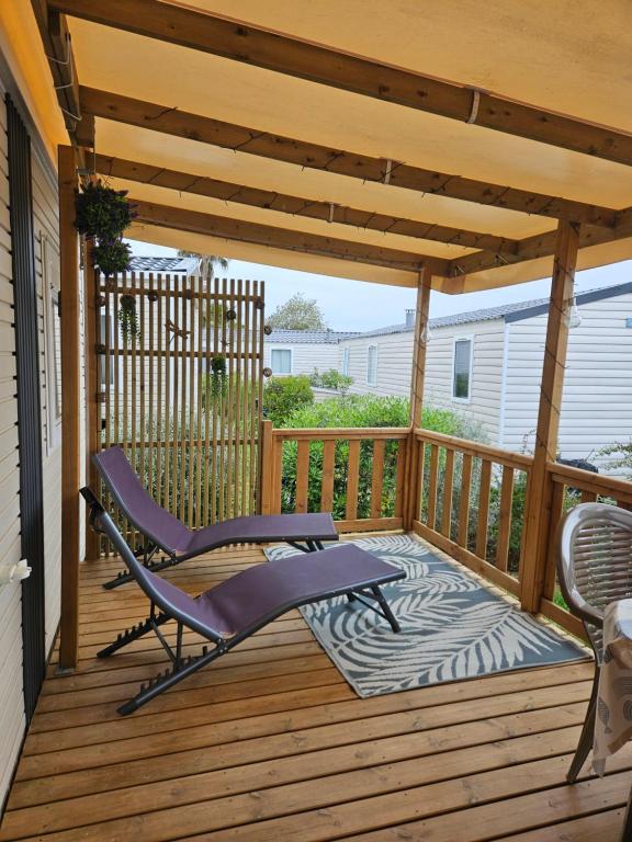 Mobilhome avec vue sur le Bassin d'Arcachon - 2