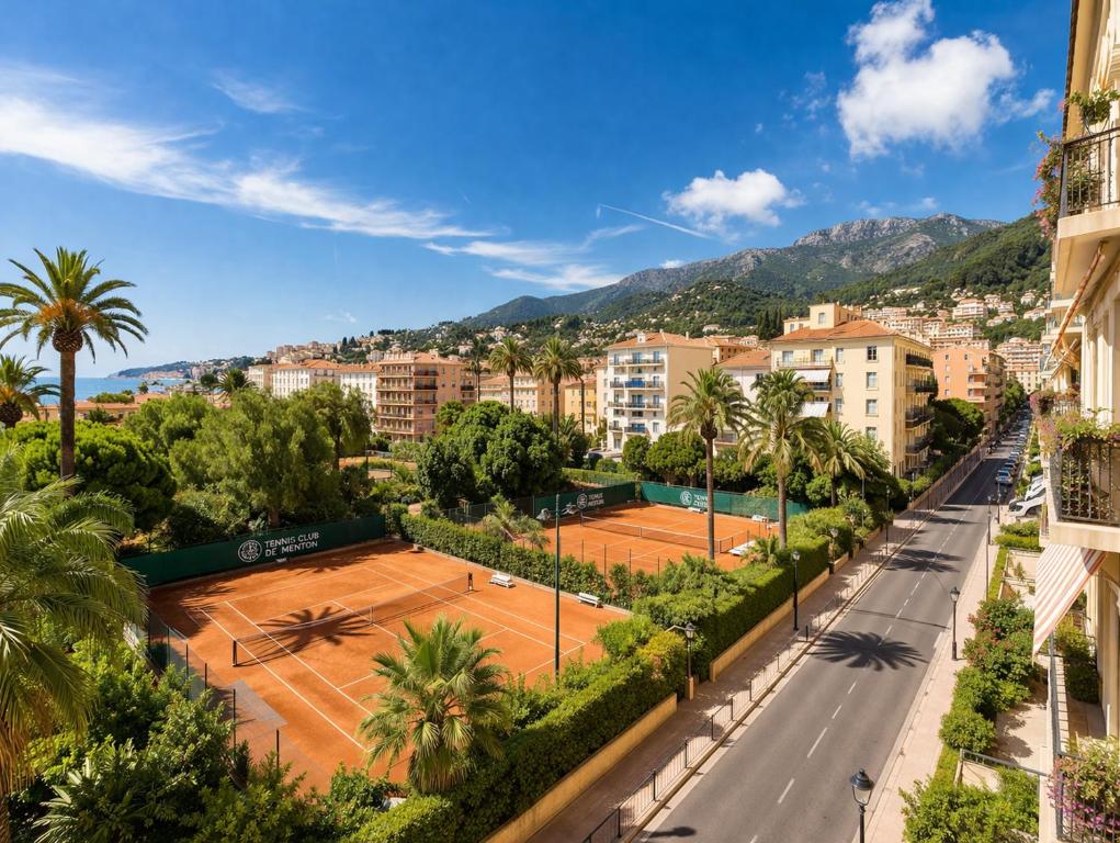 Menton Sunny Balcony No Overlooking AC Parking Beach Walk - 2