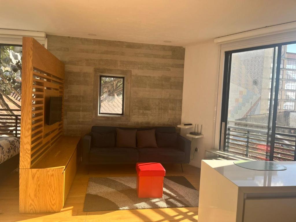 Apartaestudio Loft very illuminated with a beautiful view - 3