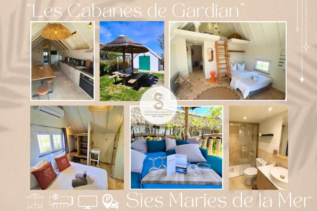 Les Cabanes de Gardian - Saintes-Maries-de-la-Mer - Camargue- Arles - 1