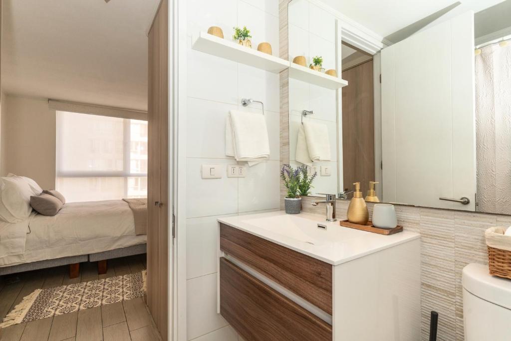 Apartamento en Santiago a pasos de metro Santa lucia - 3