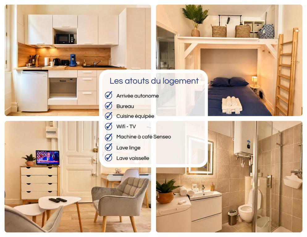 " Le Pti' St Henri " Wifi - Linge Fourni - TV - 2
