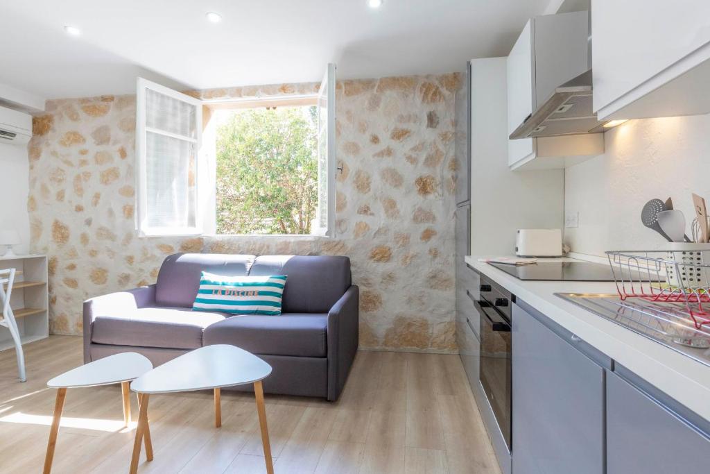 Chez Dominique - Migrainier Nouveau 2-4 pers Centre Antibes avec clim - 3