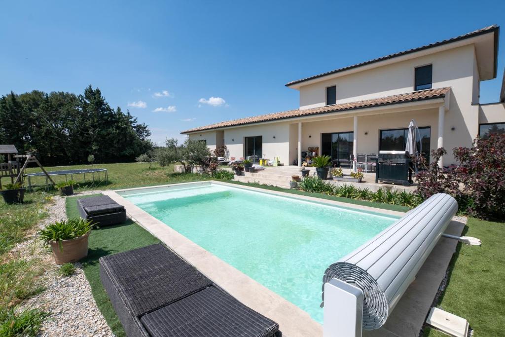 Villa Flomo Piscine, clim, jardin - 5